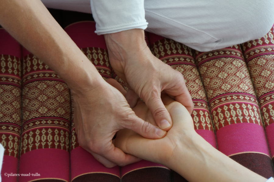 Energielinie Hand