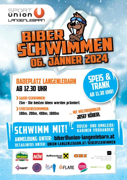 Biberschwimmen_Plakat 2024
